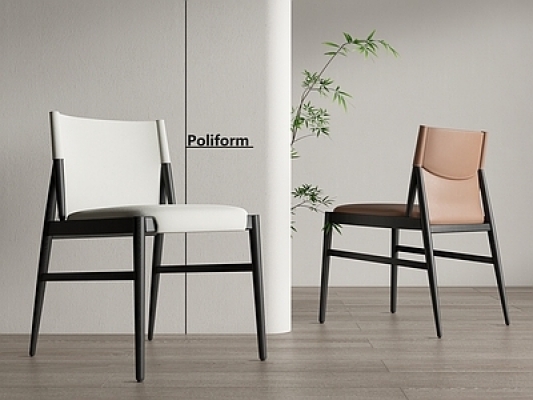 Poliform现代餐椅
