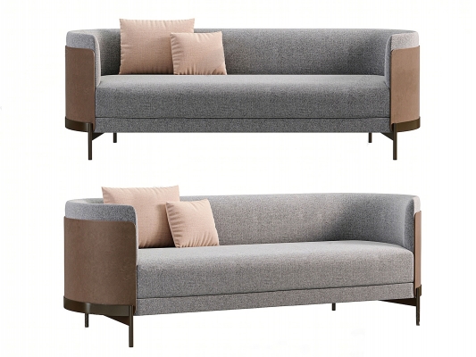Flexform现代双人沙发