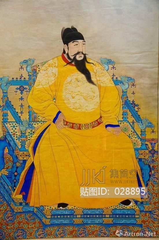 古代皇帝画像 (31)-【集简空间】全网3d模型免费下载