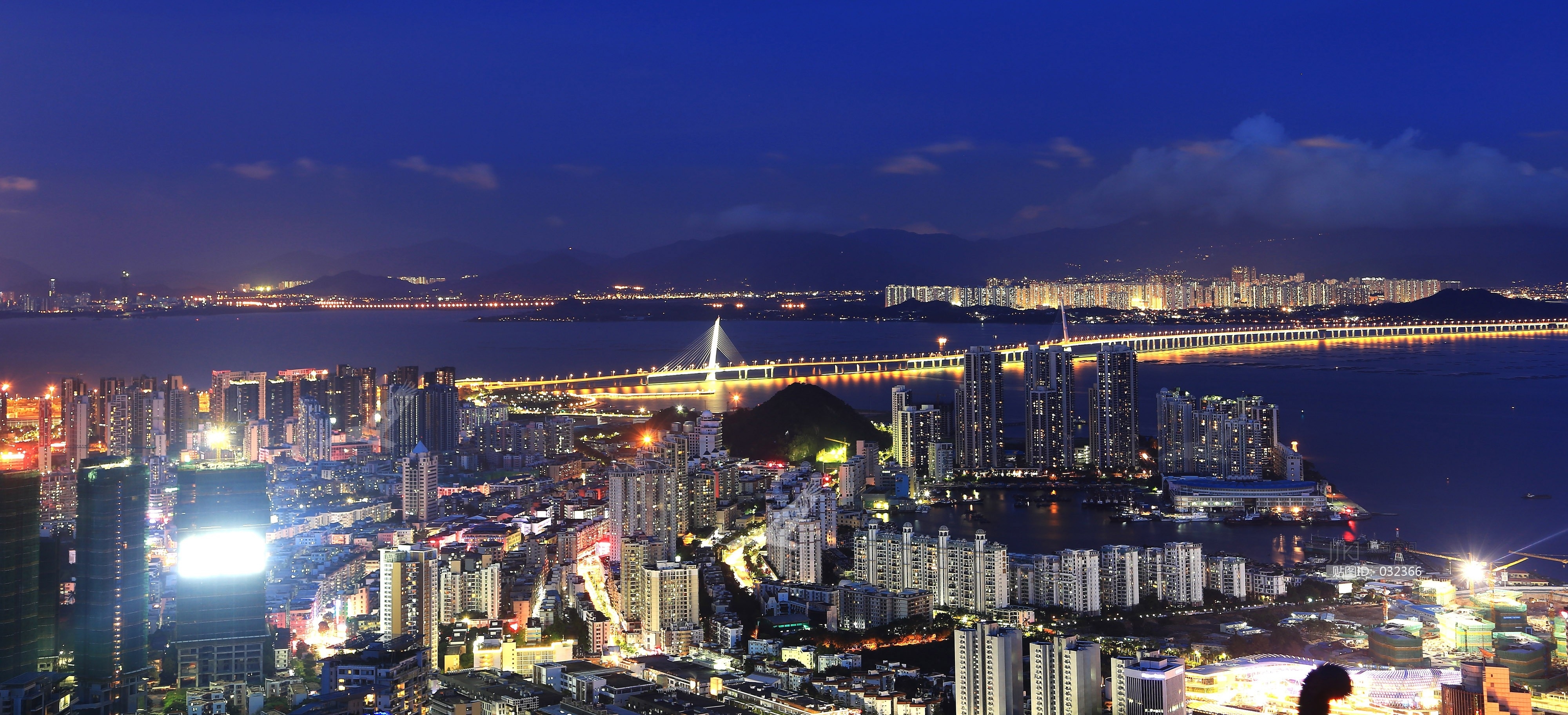 城市景观天空夜景窗口贴图 (32)