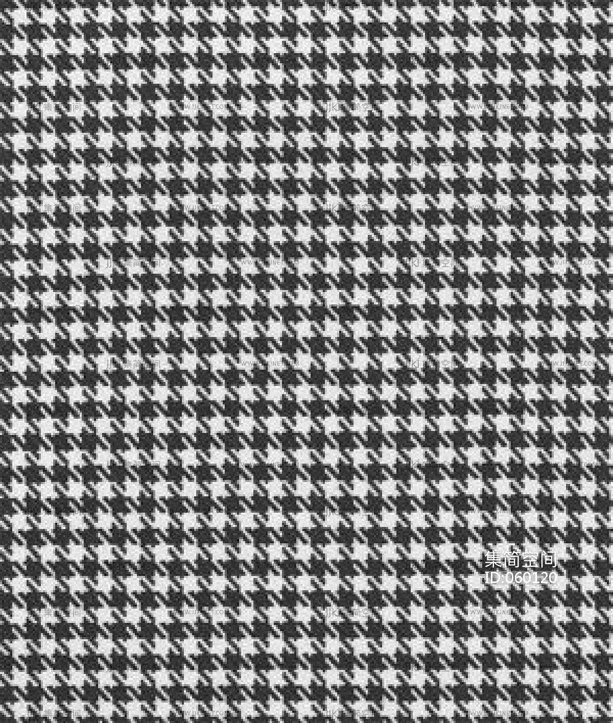 黑白条纹格子布料布艺 (1)材质贴图下载-【集简空间】「每日更新」