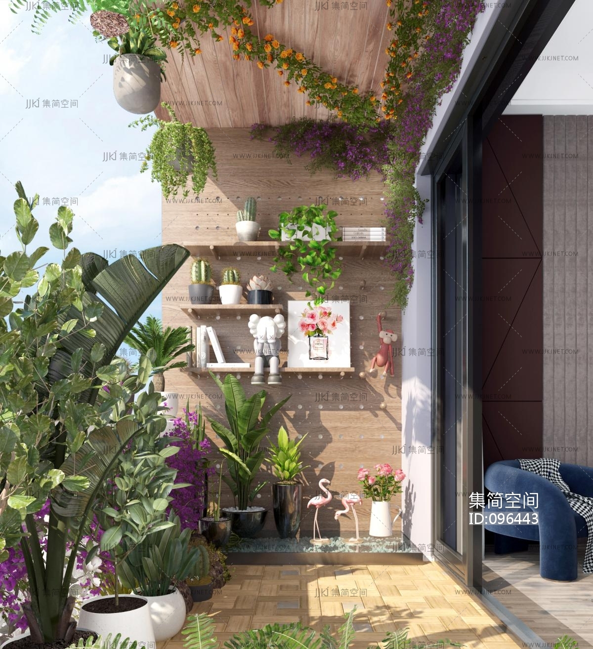 什么样的花架能最有效的利用阳台空间？ - 知乎