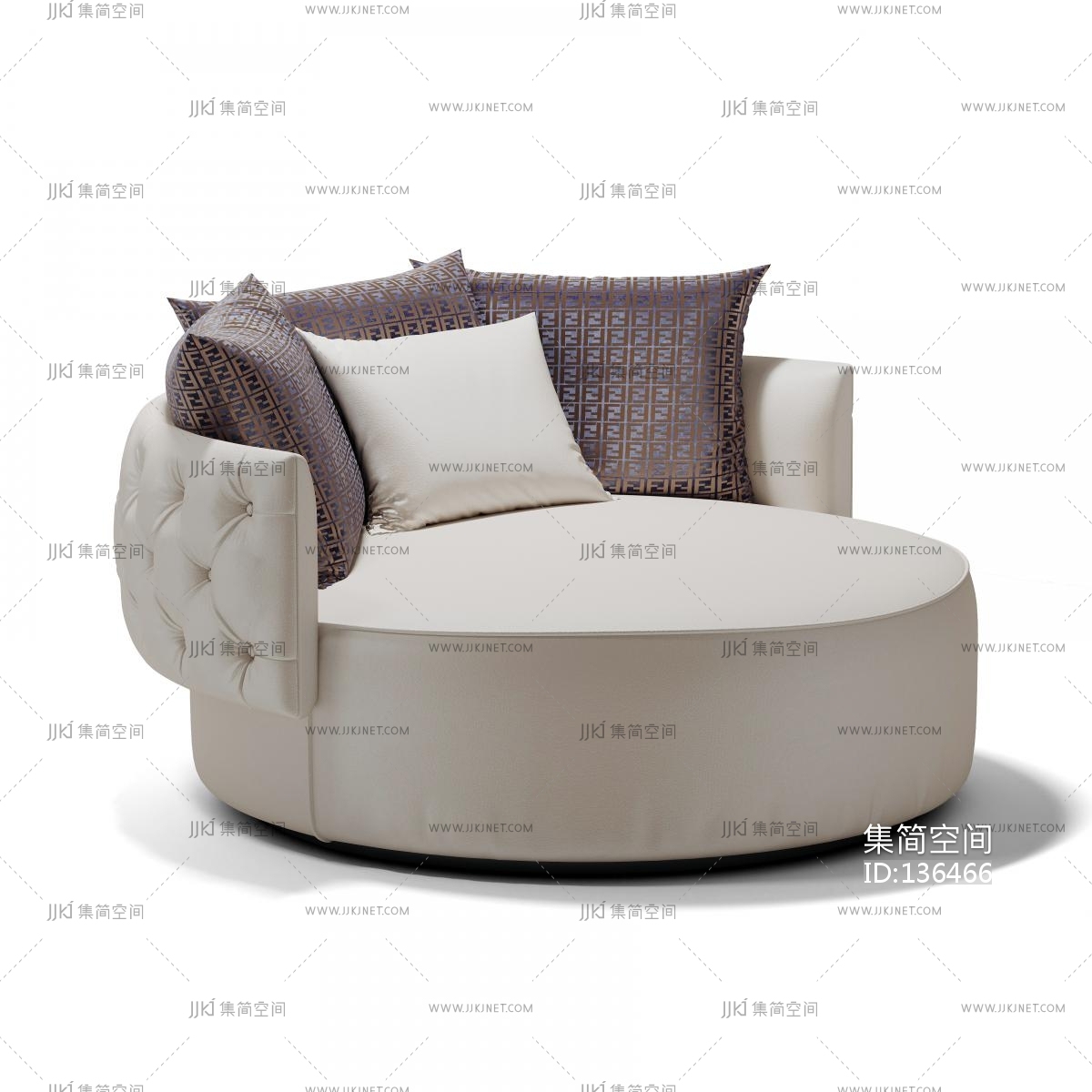 北欧弧形沙发轻奢现代简约圆弧沙发异形网红酒店大厅美容创意沙发-阿里巴巴