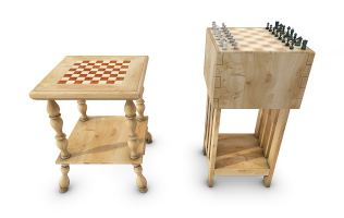 H03-0816娱乐器材象棋桌