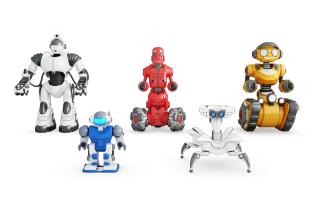 H06-0930现代玩具机器人组合