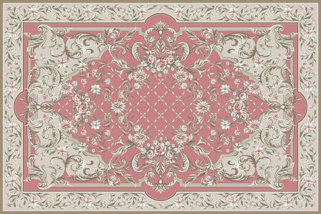 欧式块毯花纹块毯地毯  (43)