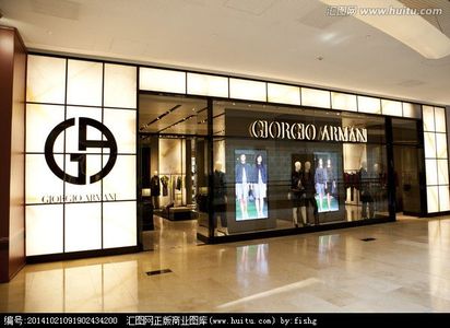 商场男装服装店店面门头橱窗 (16)