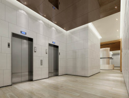 a-2现代办公楼电梯间