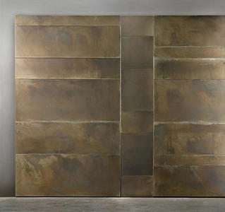 古铜做旧铜版金属板 (2)