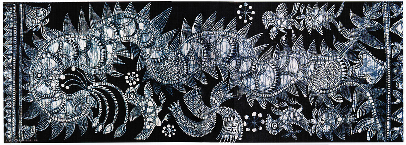 民族图案花纹布料 (4)