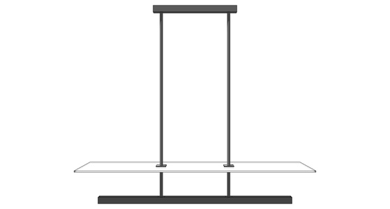办公室吊灯格栅灯