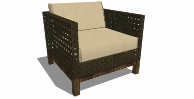 户外休闲藤椅子沙发编织沙发椅子 (1)