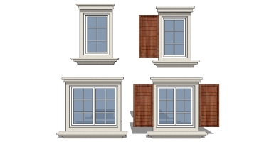 欧式建筑别墅窗窗户 (11)