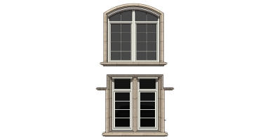 欧式建筑别墅窗窗户 (14)