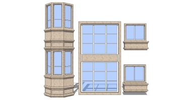 欧式建筑别墅窗窗户 (18)