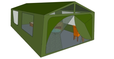 露营野炊帐篷SketchUp (81)