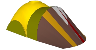 露营野炊帐篷SketchUp (105)