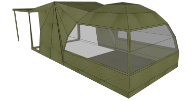 露营野炊帐篷SketchUp (121)