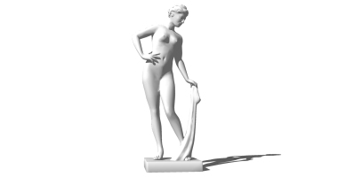 欧式人物雕塑SketchUp
