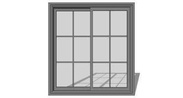 现代建筑阳台窗户 (2)