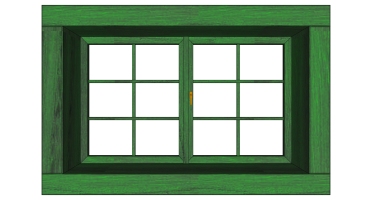 现代建筑阳台窗户 (17)