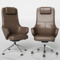 H37-0710现代老板椅办公椅子