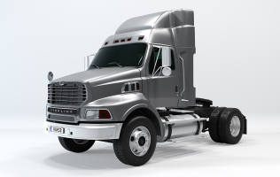 H10-0728现代卡车车头汽车3dmax模型下载