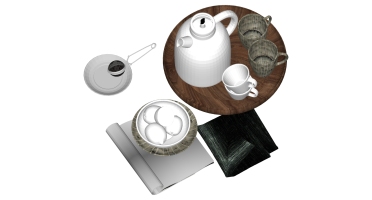 (88)中式茶壶功夫茶具茶海茶盘茶具托盘