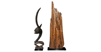 (2)新中式抽象木头疙瘩根雕雕塑饰品摆件