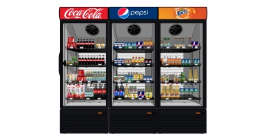 93现代自动售卖机饮料冷饮储藏柜冰柜