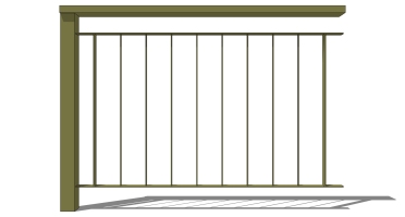 (44)铁艺围挡护栏栅栏栏杆