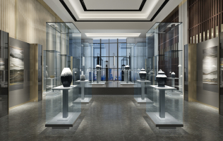 新中式陶瓷展厅
