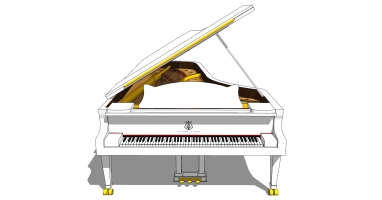乐器音乐器材古典复古欧式钢琴模型