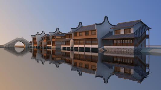 古建筑石拱桥