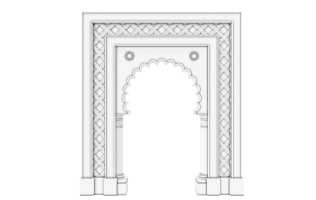  伊斯兰拱形门洞