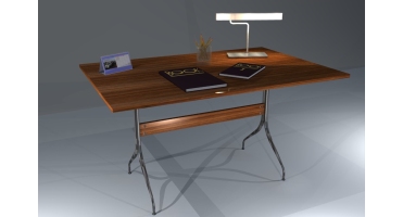 现代实木桌子写字桌写字台SketchUp下 (6)