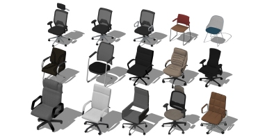 05办公室员工椅会议椅电脑椅 家用办公椅 转椅 座椅 老板椅培训教室椅子弓字椅