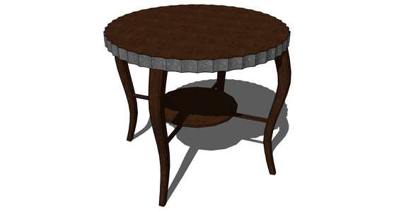 13欧式美式边几灯几圆几圆凳