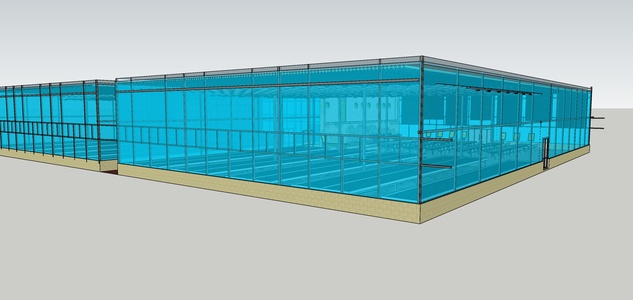 208现代农场大棚 教室 农业大棚 工业厂房 阳光房 花房 种植大棚