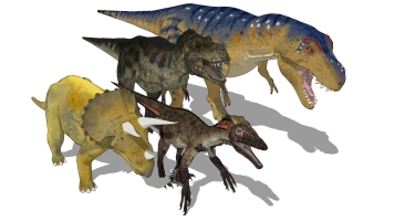  9现代动物恐龙-
