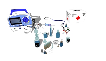醫療器材 醫療箱 醫療設備 吸管 試管 醫療器材，器械，