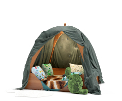 儿童帐篷软垫组合