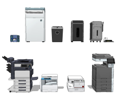 现代打印机办公用品设备