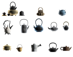 新中式茶壶，紫砂茶壶