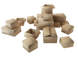 現代牛皮紙箱，紙箱子，包裝箱
