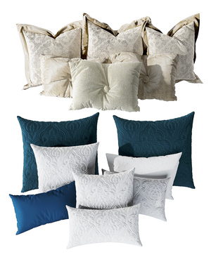 现代布艺枕头，靠包，抱枕