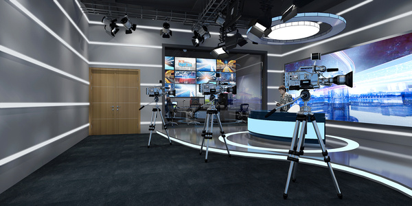 工业风传媒演播室