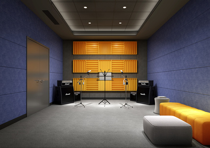 现代录音棚