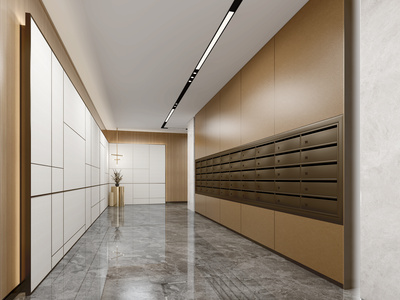 现代入户门厅信报箱