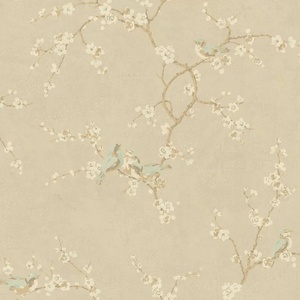 欧式美式田园乡村花纹，花鸟壁纸 (6)